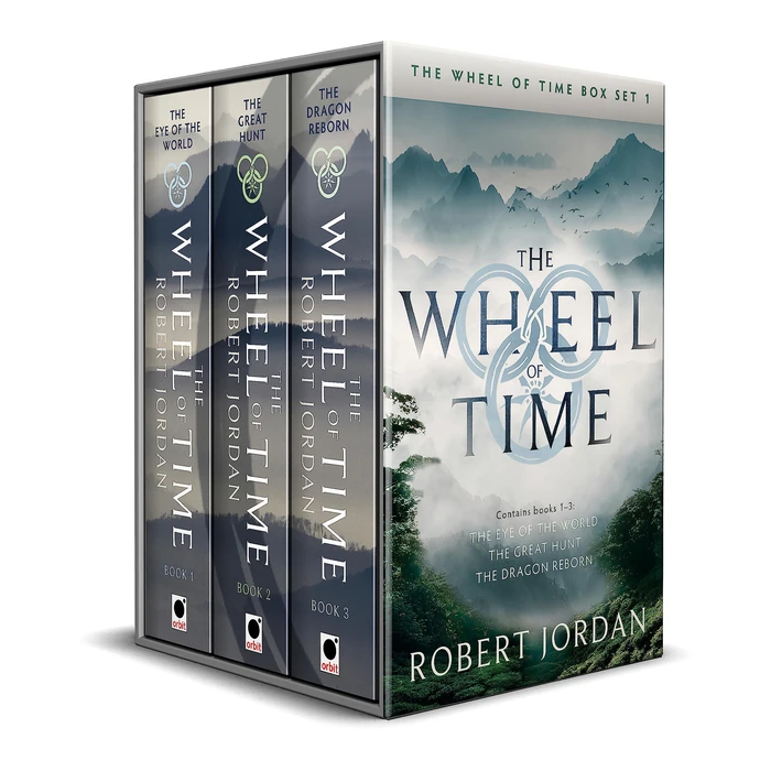 The Wheel of Time Box Set 1: Books 1-3 (The Eye of the World, The Great Hunt, The Dragon Reborn) by Orbit - Used - Like New condition