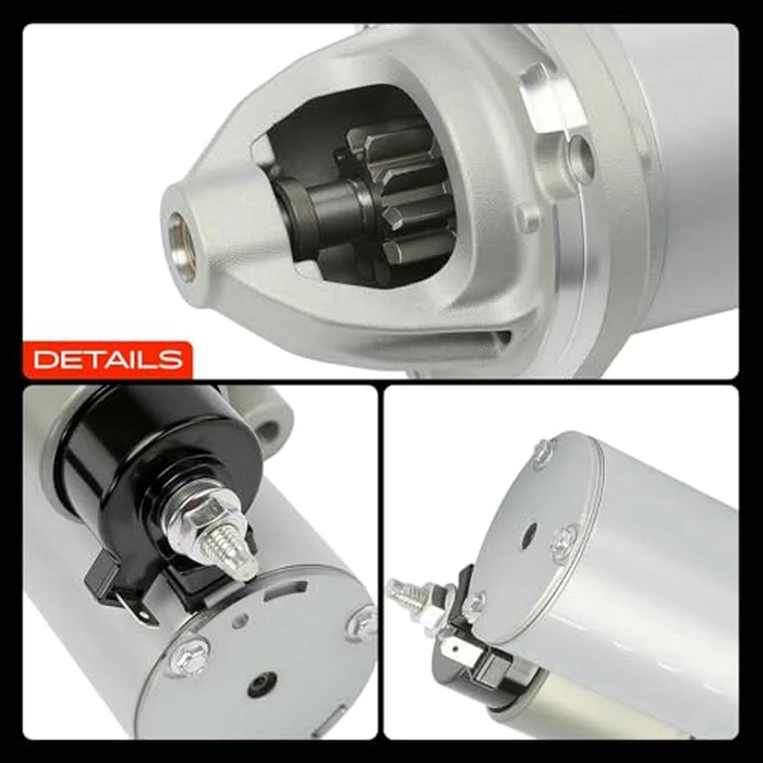 A-Premium Starter Motor Compatible with Chrysler, Dodge, Jeep & Ram Models - Town & Country, 200, Grand Caravan, Journey, Avenger, Cherokee, C/V, ProMaster 1500 2500-3.2L 3.6L - 12V 1.3KW 10T CW by A-premium - Image 9