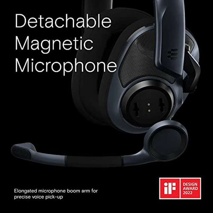 EPOS H6Pro Open Acoustic Gaming Headset with Mic - Lightweight Headband, Comfortable & Durable Design - Compatible with Xbox, PS4/PS5 & PC/Windows - Black by EPOS - Image 3