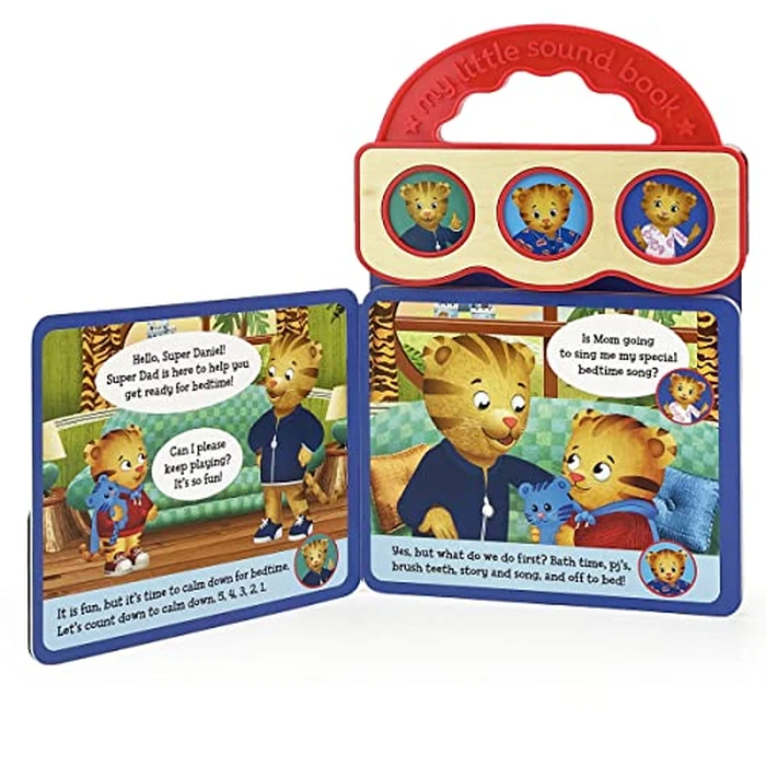 Daniel Tiger's Neighborhood: Good Night, Daniel - A 3-Button Sound Book for Daniel Tiger Fans Learning Bedtime Routines by Cottage Door Press - Image 3