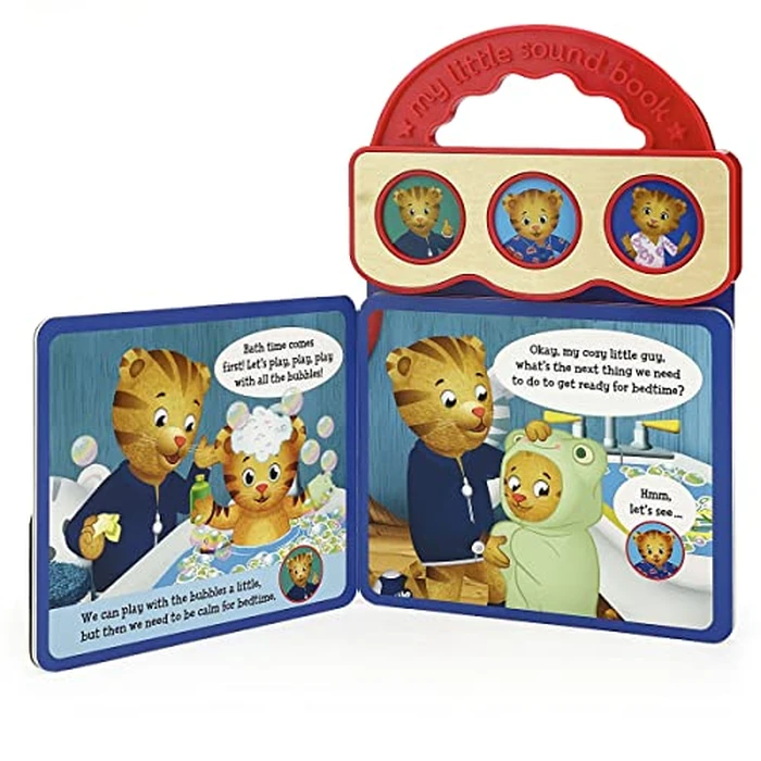 Daniel Tiger's Neighborhood: Good Night, Daniel - A 3-Button Sound Book for Daniel Tiger Fans Learning Bedtime Routines by Cottage Door Press - Image 4