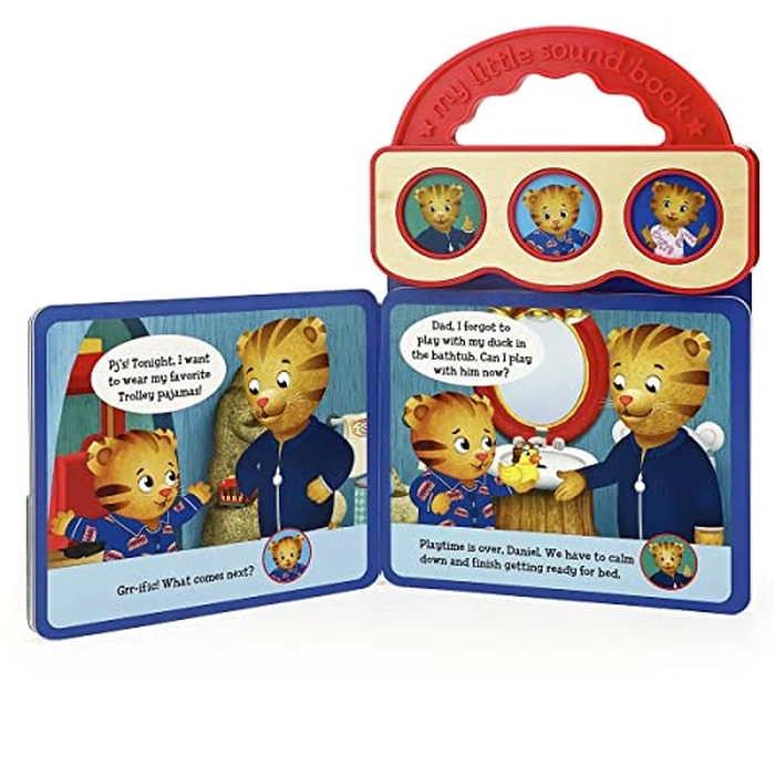 Daniel Tiger's Neighborhood: Good Night, Daniel - A 3-Button Sound Book for Daniel Tiger Fans Learning Bedtime Routines by Cottage Door Press - Image 5