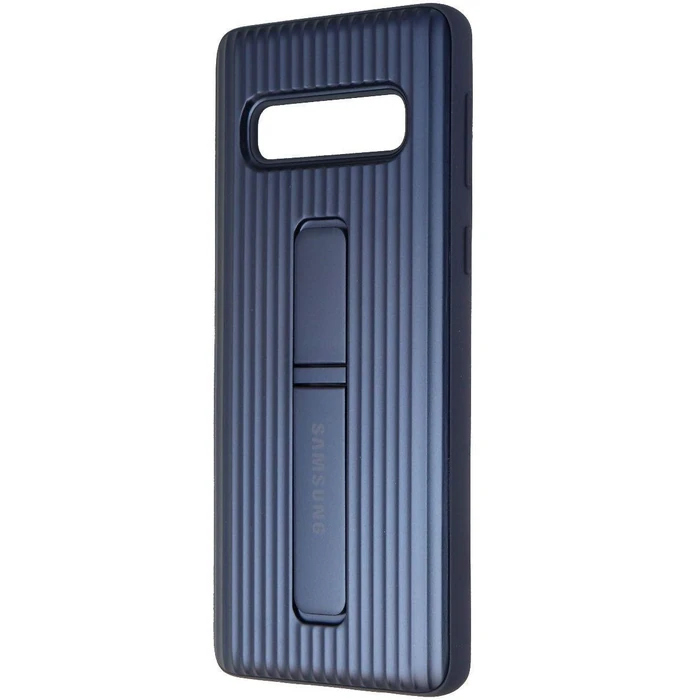 Samsung Protective Standing Cover Phone Case for Galaxy S10 - Navy Blue by Samsung - Image 2