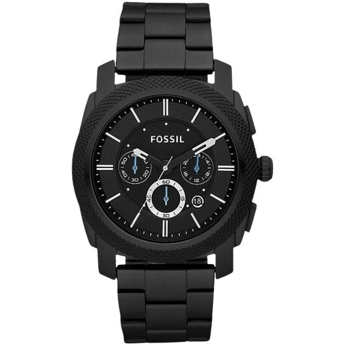 Fossil Machine Chronograph Stainless Steel Watch (FS4552IE) - Black by Fossil - Image 1