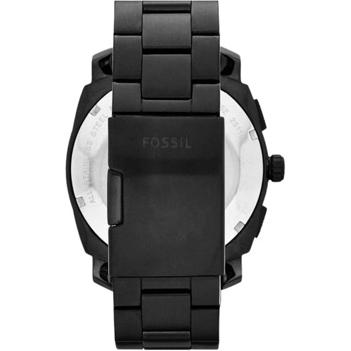 Fossil Machine Chronograph Stainless Steel Watch (FS4552IE) - Black by Fossil - Image 2