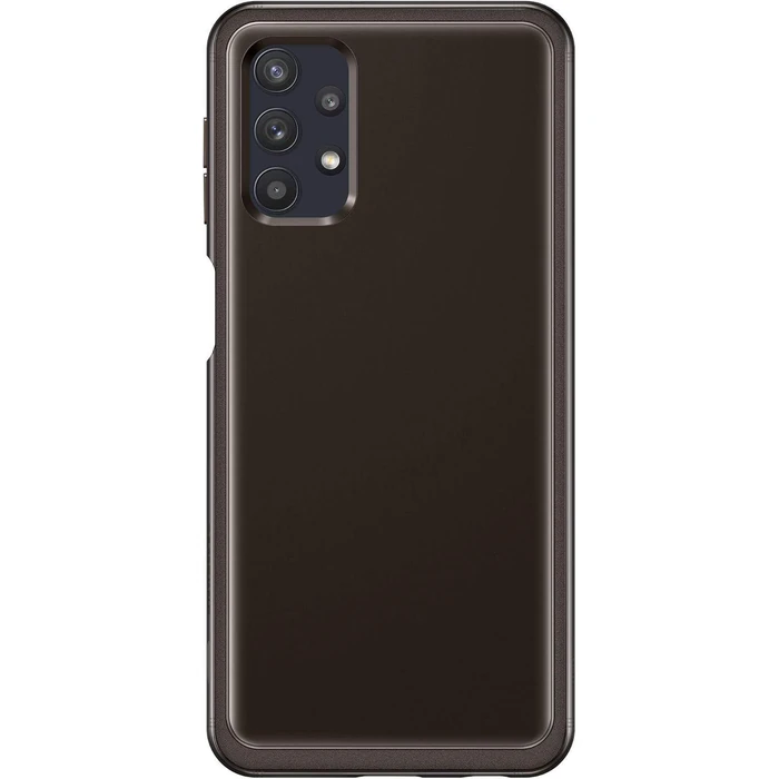 Samsung Soft Clear Cover case for Galaxy A32 - Black by Samsung - Refurbished - Acceptable condition