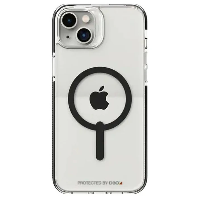 Zagg Gear4 Piccadilly Snap Phone Case with Magsafe for iPhone 14 Plus - Black/Clear by Zagg - Image 1