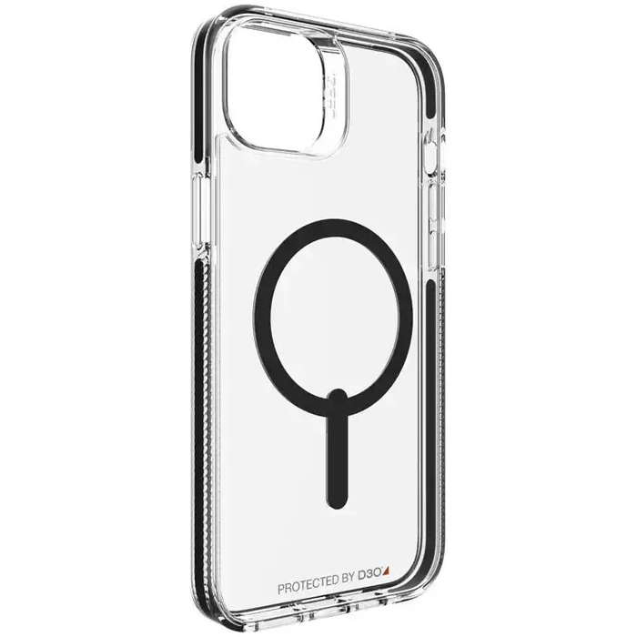 Zagg Gear4 Piccadilly Snap Phone Case with Magsafe for iPhone 14 Plus - Black/Clear by Zagg - Image 2