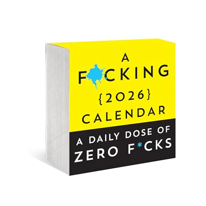 A F*cking 2026 Boxed Calendar: A daily dose of zero f*cks by Sourcebooks, Inc. - Used - Acceptable condition