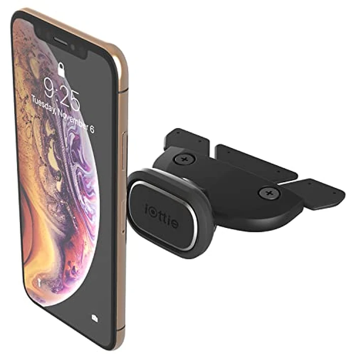 iOttie iTap 2 Magnetic CD Slot Car Mount Holder || Cradle for iPhone Xs Max R 8 Plus 7 Samsung Galaxy S10 E S9 S8 Plus Edge Note 9 & Other Smartphones by iOttie - Used - Good condition