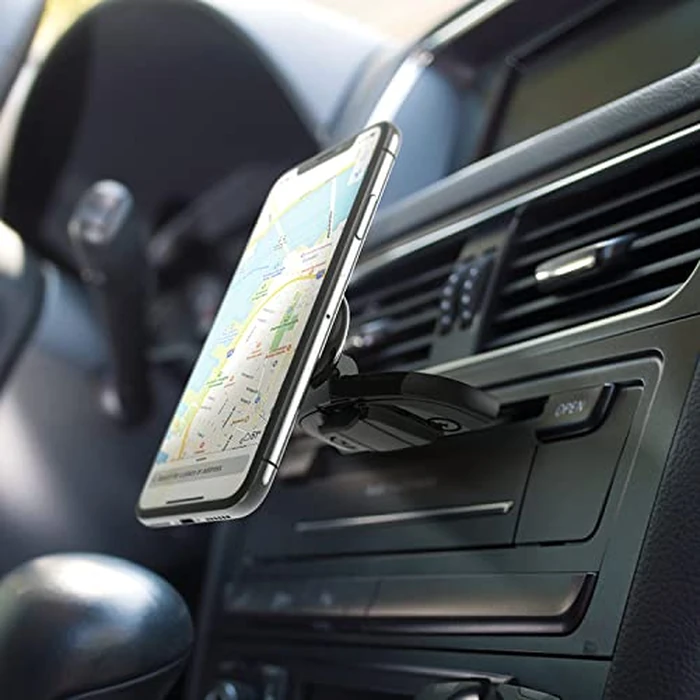 iOttie iTap 2 Magnetic CD Slot Car Mount Holder || Cradle for iPhone Xs Max R 8 Plus 7 Samsung Galaxy S10 E S9 S8 Plus Edge Note 9 & Other Smartphones by iOttie - Image 6