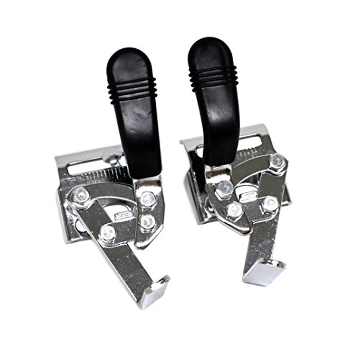 Heavy Duty Chrome Wheelchair Brakes, Wheel Locks (Pair), Side Mount Bolt-On Style for 7/8" Tubing. Fits Most Newer Medline, Drive, E&J, ALCO and Other Manual Wheelchairs by ALCO - Used - Like New condition - US$18.13