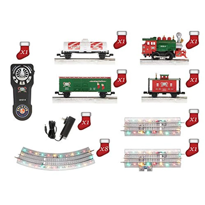 Lionel Junction North Pole Central Electric O Gauge Bluetooth Model Train Set with Remote and Lighted FasTrack by Lionel - Image 3