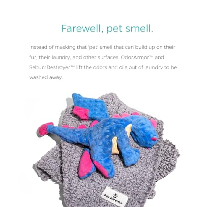 Pet Parents(R) PetTergent(R), Enzymatic Pet Laundry Detergent, 32 oz 32 Loads Pet Stain Remover & Pet Odor Eliminator, Laundry Detergent for Pets (Calming, 32 oz) by Pet Parents - Image 4