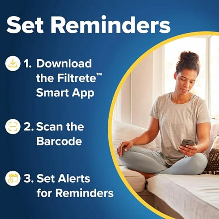 Filtrete 16x24x1 Furnace Filter, MPR 1000, MERV 11, Clean Living Basic Dust 3-Month Pleated 1-Inch Air Filters, 6 Filters by Filtrete - Image 7