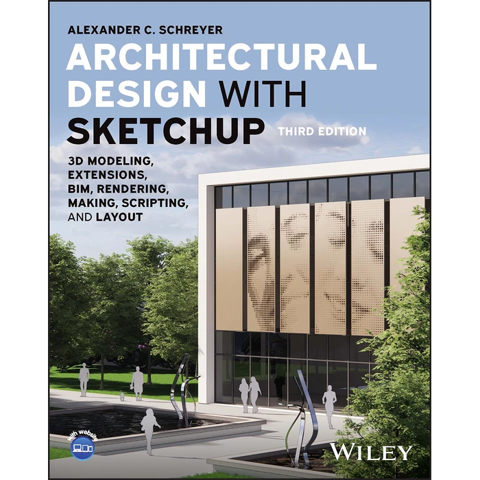Architectural Design with SketchUp: 3D Modeling, Extensions, BIM, Rendering, Making, Scripting, and Layout by Wiley - Used - Like New condition