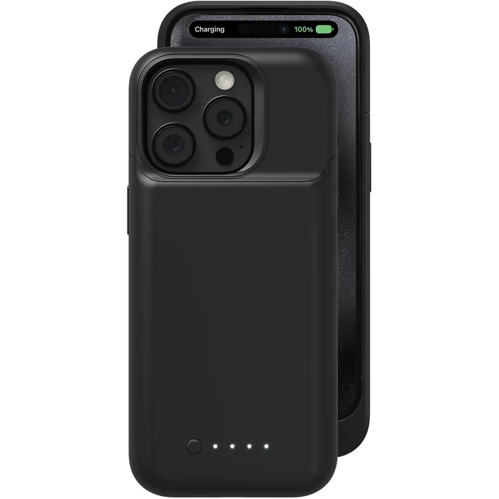 Mophie Juice Pack Battery Phone Case for iPhone 15 Pro Max - Black by Mophie - Image 1