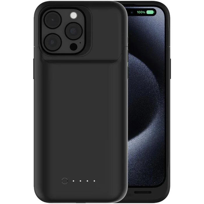 Mophie Juice Pack Battery Phone Case for iPhone 15 Pro Max - Black by Mophie - Image 4