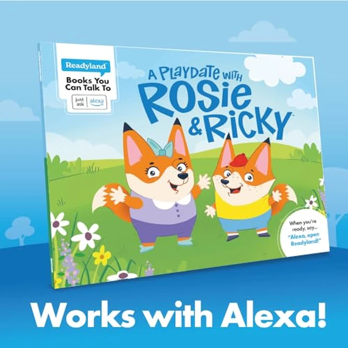 A Playdate with Rosie & Ricky (Readyland: an Alexa Interactive Book for Children) -- a Must-Have Accessory for your Echo by Readyland - Used - Very Good condition - US$13.43