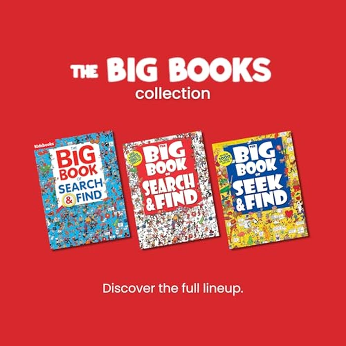 The Big Book of Search & Find - Hidden Object Picture Puzzle Book for Kids | Seek and Find Activity Book for Boys & Girls | Fun Brain-Boosting Game for Travel, Screen-Free Fun & Relaxation by Kidsbooks - Image 5