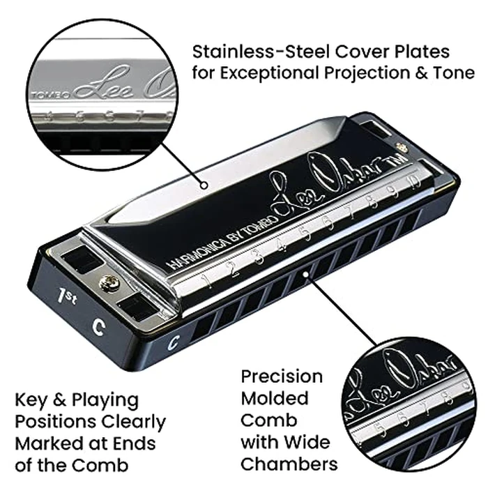 Lee Oskar Harmonica, Melody Maker Key of D by Lee Oskar - Image 3