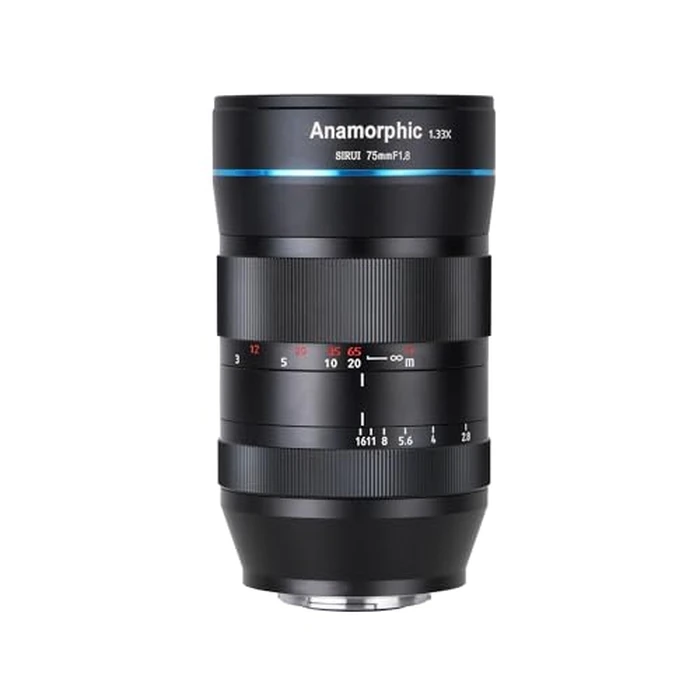 SIRUI 75mm F1.8 1.33X APS-C Anamorphic Lens for Z Mount, Blue Flare by Sirui - Used - Very Good condition - US$214.12