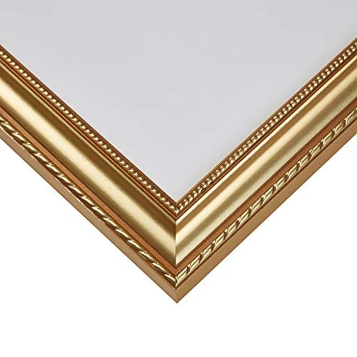 Craig Frames 24x36 Picture Frame - Victoria Ornate Gold 1.5 Inch Wide Solid Wood Moulding, Vintage Decorative Finish, Includes Plexiglass and Backing, Wall Display Frame for Art, Posters, or Photos by Craig Frames - Image 4