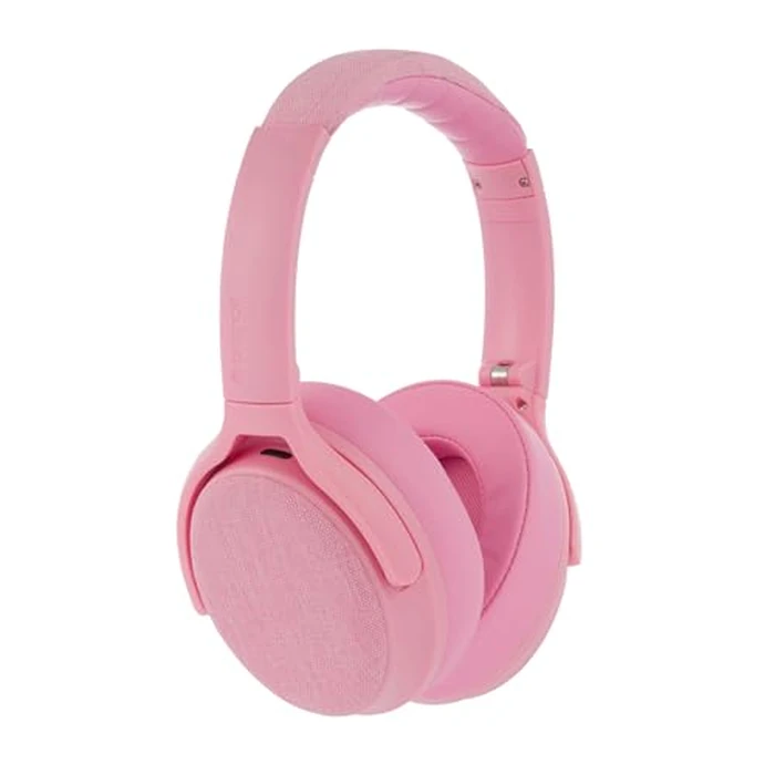 Made for Amazon, Active Noise Cancelling Bluetooth Headphones with Built-in Microphone | Pink by ONANOFF - Image 1