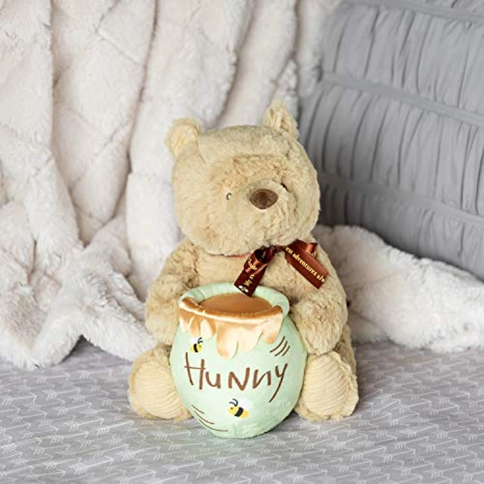 KIDS PREFERRED Disney Baby Classic Pooh Waggy - Musical Plush Stuffed Animal, 13 Inches , Brown by KIDS PREFERRED - Image 6