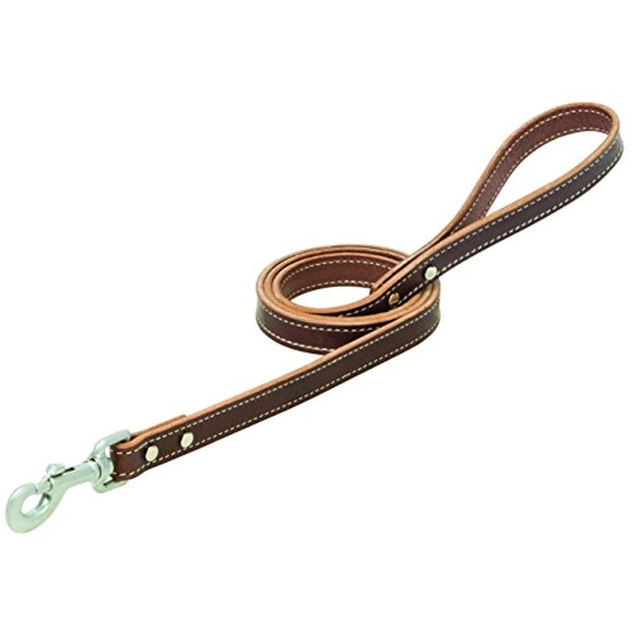 Terrain D.O.G. Bridle Leather Dog Leash,Brown,3/4" x 4' by Terrain D.O.G. - Used - Acceptable condition