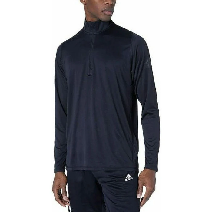 Adidas Men's Half Zip Track 2XL - Black by Adidas - Refurbished - Brand New condition