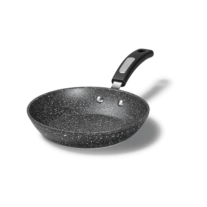 Starfrit The Rock 20cm (8") Non-Stick Fry Pan - Durable Forged Aluminum - Oven Safe - PFOA Free - Easy to Clean - Black by Starfrit - Image 1
