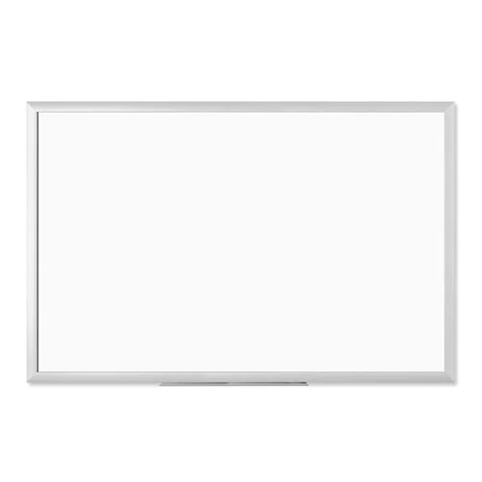 U Brands Magnetic Whiteboard, 36" x 24", Wall Mounted Dry Erase Board with Silver Aluminum Frame, White Board for Home, Office, Classroom by U Brands - Image 1