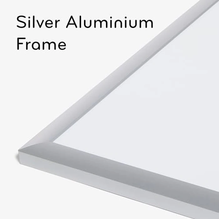 U Brands Magnetic Whiteboard, 36" x 24", Wall Mounted Dry Erase Board with Silver Aluminum Frame, White Board for Home, Office, Classroom by U Brands - Image 3