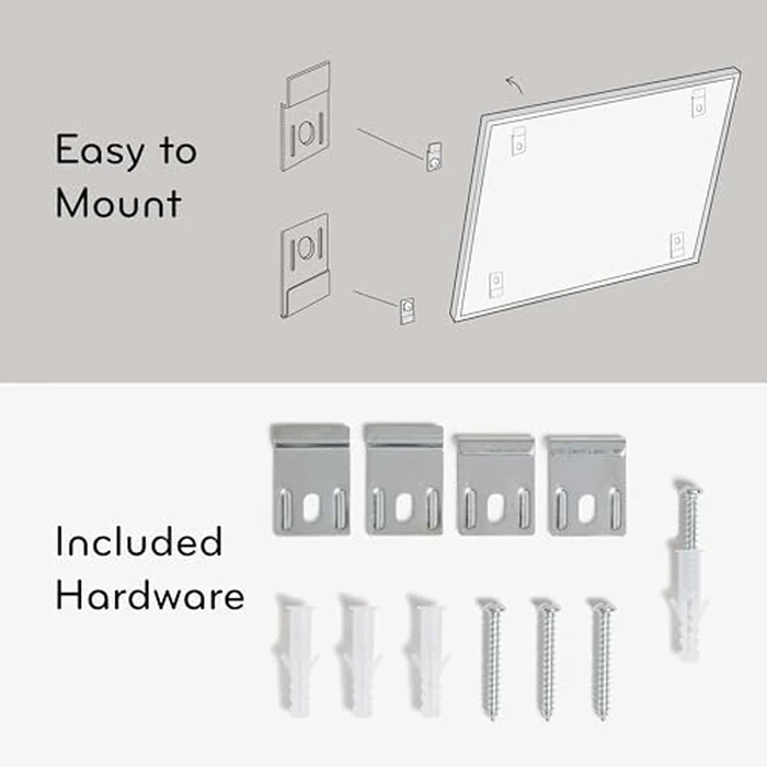 U Brands Magnetic Whiteboard, 36" x 24", Wall Mounted Dry Erase Board with Silver Aluminum Frame, White Board for Home, Office, Classroom by U Brands - Image 5