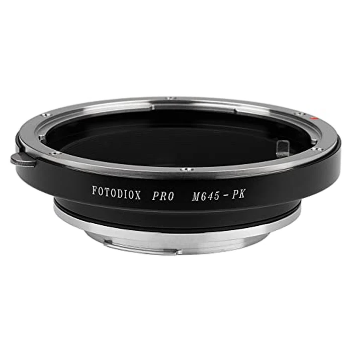 Fotodiox Pro Lens Mount Adapter, Mamiya 645 Lens to Pentax K (PK) DSLR Camera Such as K-7, K-x, K-r, K-5 by Fotodiox - Used - Very Good condition