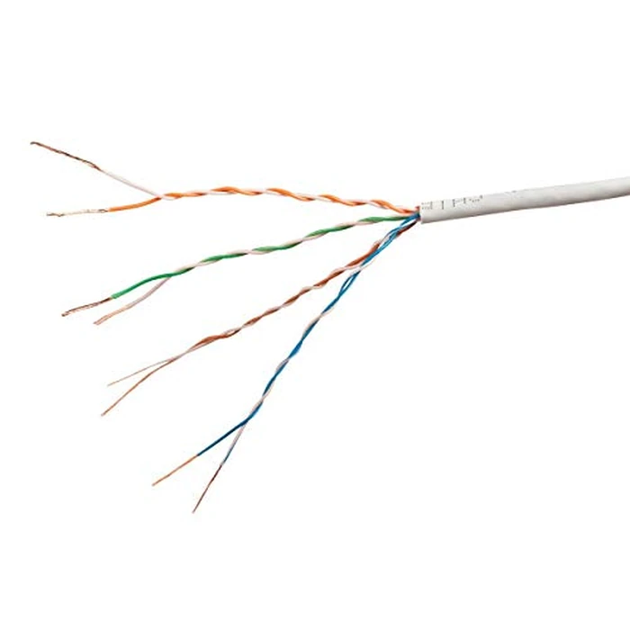 Monoprice Cat6 14ft White Component Level Patch Cable UTP 28AWG 550MHz Pure Bare Copper Snagless RJ45 SlimRun Series Ethernet Cable by Monoprice - Image 4