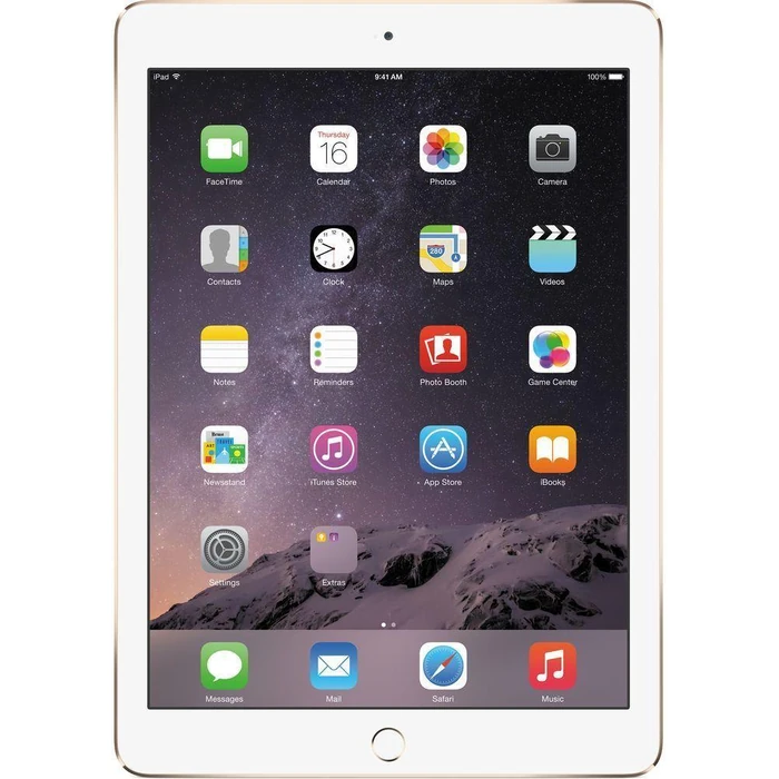 iPad Air 9.7-inch (2014) 2nd Gen - 128GB - Cellular + WiFi - Gold by Apple - Image 2