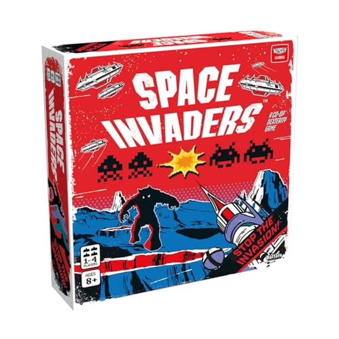 Buffalo Games - Space Invaders Game - Dexterity Launch Game - Great for Game Night - Cooperative Gameplay - Based on Video Game by Buffalo Games - Used - Very Good condition - US$9.82
