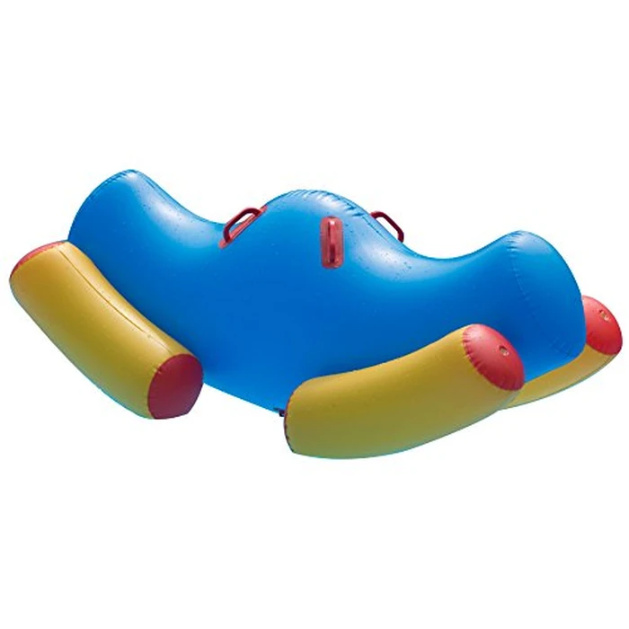 Sun Searcher Wave Rocker Seesaw Ride-On Inflatable Swimming Pool Float, (950453) by Sun Searcher - Used - Very Good condition - CA$61.71