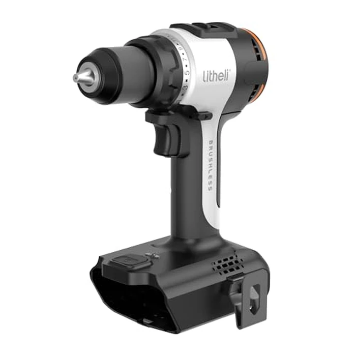 Litheli Cordless Drill Driver, Brushless Electric Power Drill with 2 Variable Speed, 1/2 Inch Keyless Chuck, 17+1 Clutch Settings with Maximum Torque of 530 In-lbs (Battery and Charger not Included) by LiTHELi - Image 1