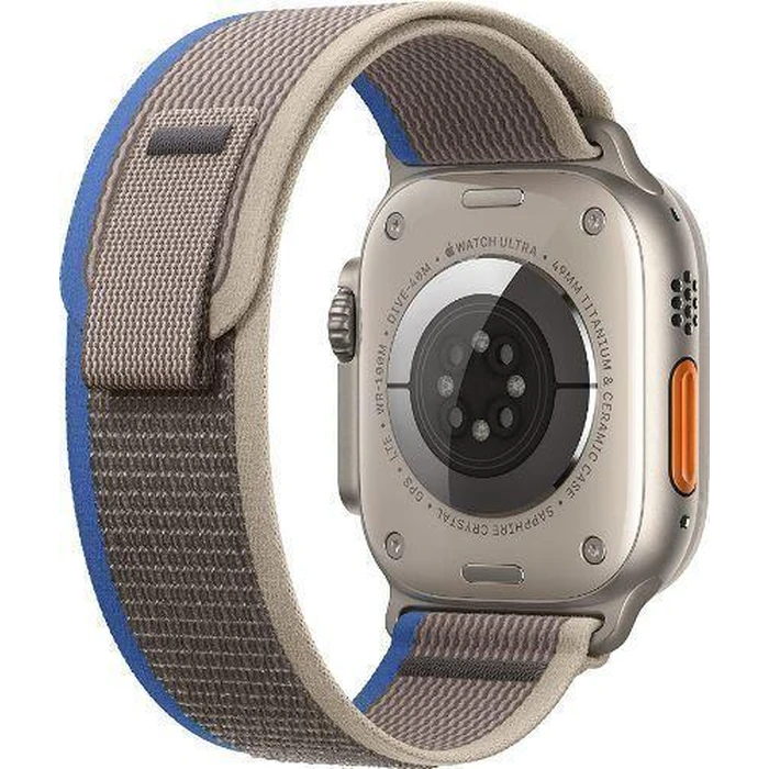 Apple Watch Ultra (Cellular + GPS) - 32GB - 49mm - Titanium Titanium Case with Midnight Rubber Ocean Band - One Size by Apple - Image 3