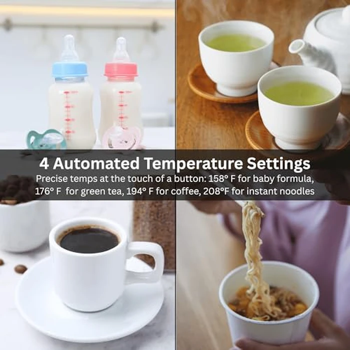 Tiger PDU-A30U-K Electric Hot Water Boiler and Warmer, Stainless Black, 3-Liter by Tiger - Image 5