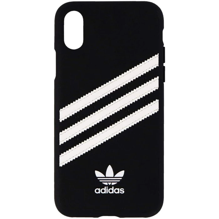 Adidas Originals Samba Snap Phone Case for iPhone XR - Black with White Stripes by Adidas - Refurbished - Brand New condition - US$15.98