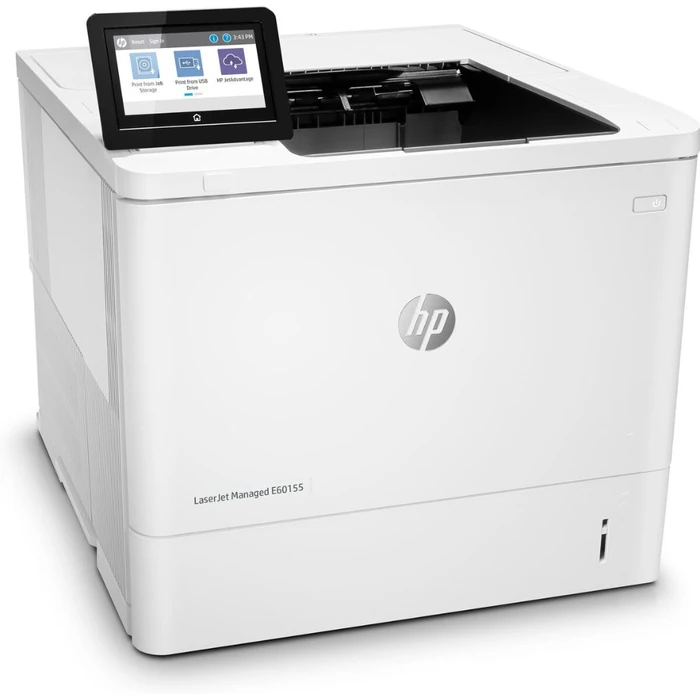 HP LaserJet Managed E60155dn Monochrome Laser Printer - White by HP - Image 2