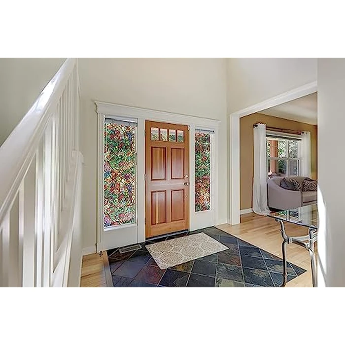 d-c-fix 346-0647 Self-Adhesive Privacy Glass Window Film, Spring Chapel/Tulia, 17" x 78" Roll by d-c-fix - Image 2