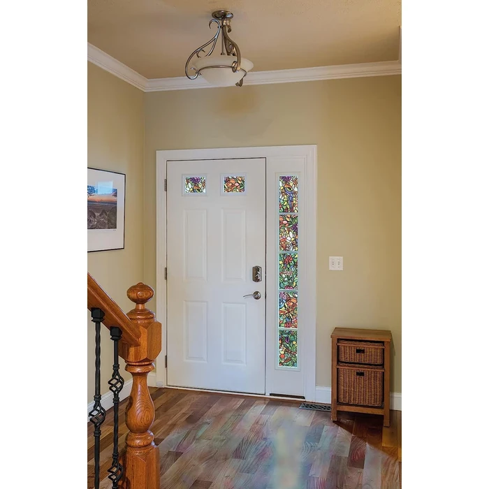 d-c-fix 346-0647 Self-Adhesive Privacy Glass Window Film, Spring Chapel/Tulia, 17" x 78" Roll by d-c-fix - Image 3