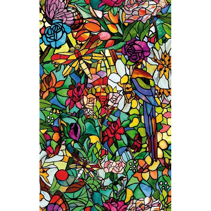 d-c-fix 346-0647 Self-Adhesive Privacy Glass Window Film, Spring Chapel/Tulia, 17" x 78" Roll by d-c-fix - Image 6