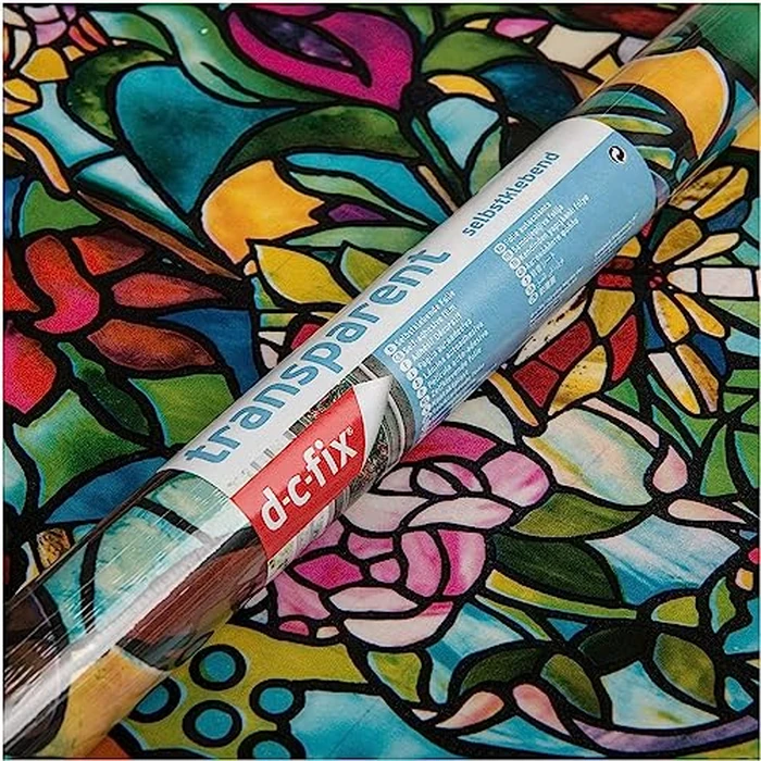 d-c-fix 346-0647 Self-Adhesive Privacy Glass Window Film, Spring Chapel/Tulia, 17" x 78" Roll by d-c-fix - Image 7