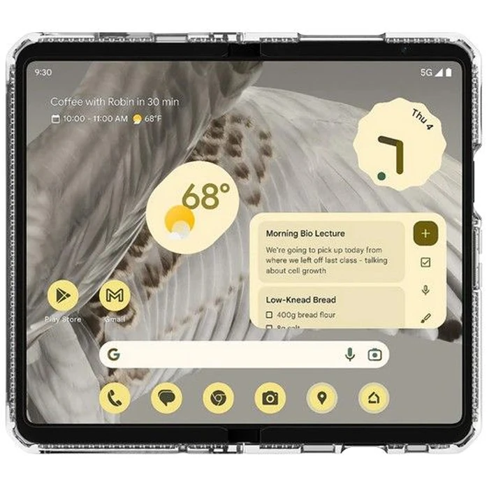 Itskins Hybrid R Clear Phone Case for Google Pixel Fold - Transparent by Itskins - Image 2